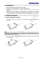 Предварительный просмотр 6 страницы Dynascan RL-300 Instruction Manual