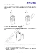 Предварительный просмотр 7 страницы Dynascan RL-300 Instruction Manual