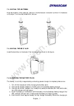 Предварительный просмотр 24 страницы Dynascan RL-300 Instruction Manual