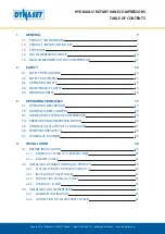 Preview for 4 page of Dynaset HKL 1300 User Manual