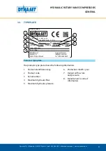 Предварительный просмотр 9 страницы Dynaset HKL 1300 User Manual