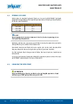 Preview for 40 page of Dynaset HPW 1000 User Manual