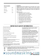 Preview for 2 page of Dynasound DS1625 User Manual