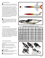 Preview for 9 page of DynaStar Rockets LexxJet Instructions Manual