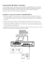 Предварительный просмотр 3 страницы Dynasty ProAudio WSA-5RP Manual