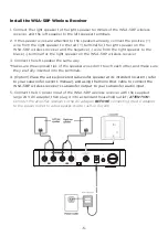 Предварительный просмотр 5 страницы Dynasty ProAudio WSA-5RP Manual