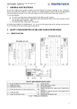 Preview for 10 page of Dynatech PR-2500-UD Series Instructions For Use And Maintenance Manual