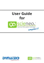 Предварительный просмотр 1 страницы Dynatech scieneo. amplio VI User Manual