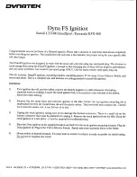 DYNATEK 2-11P Manual preview