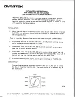 DYNATEK DRL200 Installation Instructions предпросмотр