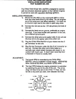 Preview for 1 page of DYNATEK DRL400-OLDSTYLE Installation Instructions