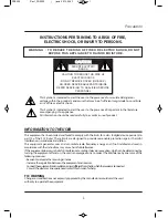 Предварительный просмотр 2 страницы Dynatone SDP-500 Owner'S Manual