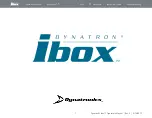 Dynatron Dynatronics ibox Operator'S Manual preview