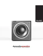 Dynaudio BM9S Owner'S Manual preview