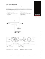 Preview for 3 page of Dynaudio Center Base2 Assembly Instruction