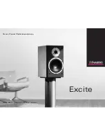 Предварительный просмотр 1 страницы Dynaudio Excite Owner'S Manual