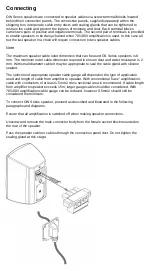 Предварительный просмотр 7 страницы Dynaudio OW Series User Manual