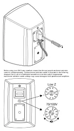 Предварительный просмотр 9 страницы Dynaudio OW Series User Manual