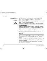 Preview for 12 page of Dynaudio Sapphire Owner'S Manual