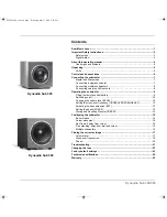 Preview for 2 page of Dynaudio SUB 300 Owner'S Manual