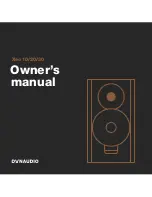 Dynaudio Xeo 10 Owner'S Manual preview