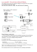 Предварительный просмотр 6 страницы Dynavector P75 mk4 Instructions And Specifications