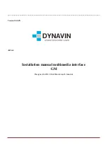 Preview for 1 page of Dynavin mL-OPEL.R4-Q2 Installation Manual