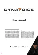 Предварительный просмотр 1 страницы DYNAVOICE CL-14A User Manual