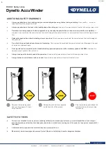 Preview for 5 page of Dynello Accu Winder Manual