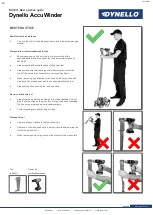 Preview for 10 page of Dynello Accu Winder Manual