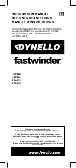 Dynello fastwinder RS0302 Instruction Manual preview