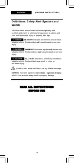 Preview for 5 page of Dynello fastwinder RS0302 Instruction Manual