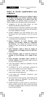 Preview for 36 page of Dynello Fastwinder RS0303 Instruction Manual