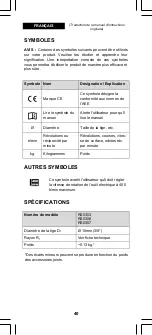 Preview for 40 page of Dynello Fastwinder RS0303 Instruction Manual