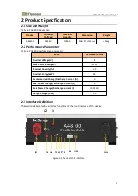 Предварительный просмотр 8 страницы Dyness A48100 User Manual