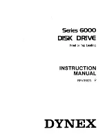 Dynex 6000 Series Instruction Manual preview