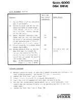 Предварительный просмотр 127 страницы Dynex 6000 Series Instruction Manual