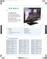 Preview for 1 page of Dynex DX-15E220A12 Specifications