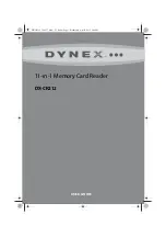 Dynex DX-CR212 User Manual preview