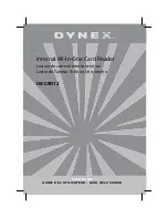 Preview for 1 page of Dynex DX-CRD12 User Manual