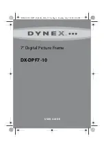 Dynex DX-DPF7-10 User Manual preview