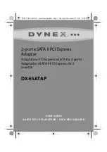 Preview for 1 page of Dynex DX-ESATAP User Manual