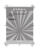 Dynex DX-FMDC1 User Manual preview