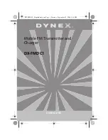 Preview for 1 page of Dynex DX-FMDC1 User Manual