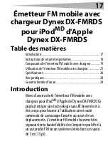 Preview for 17 page of Dynex DX-FMRDS User Manual