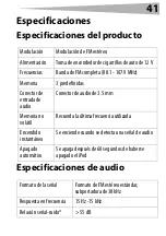 Preview for 41 page of Dynex DX-FMRDS User Manual