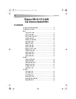 Preview for 2 page of Dynex DX-G1113 User Manual