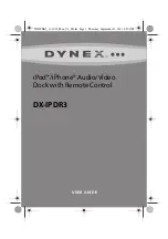 Dynex DX-IPDR3 User Manual preview