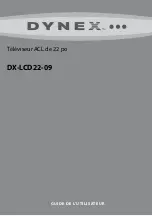 Dynex DX-LCD22-09 (French) Manual De L'Utilisateur предпросмотр