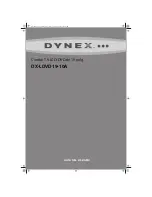 Preview for 1 page of Dynex DX-LDVD19-10A - 19" LCD TV (Spanish) Guía Del Usuario